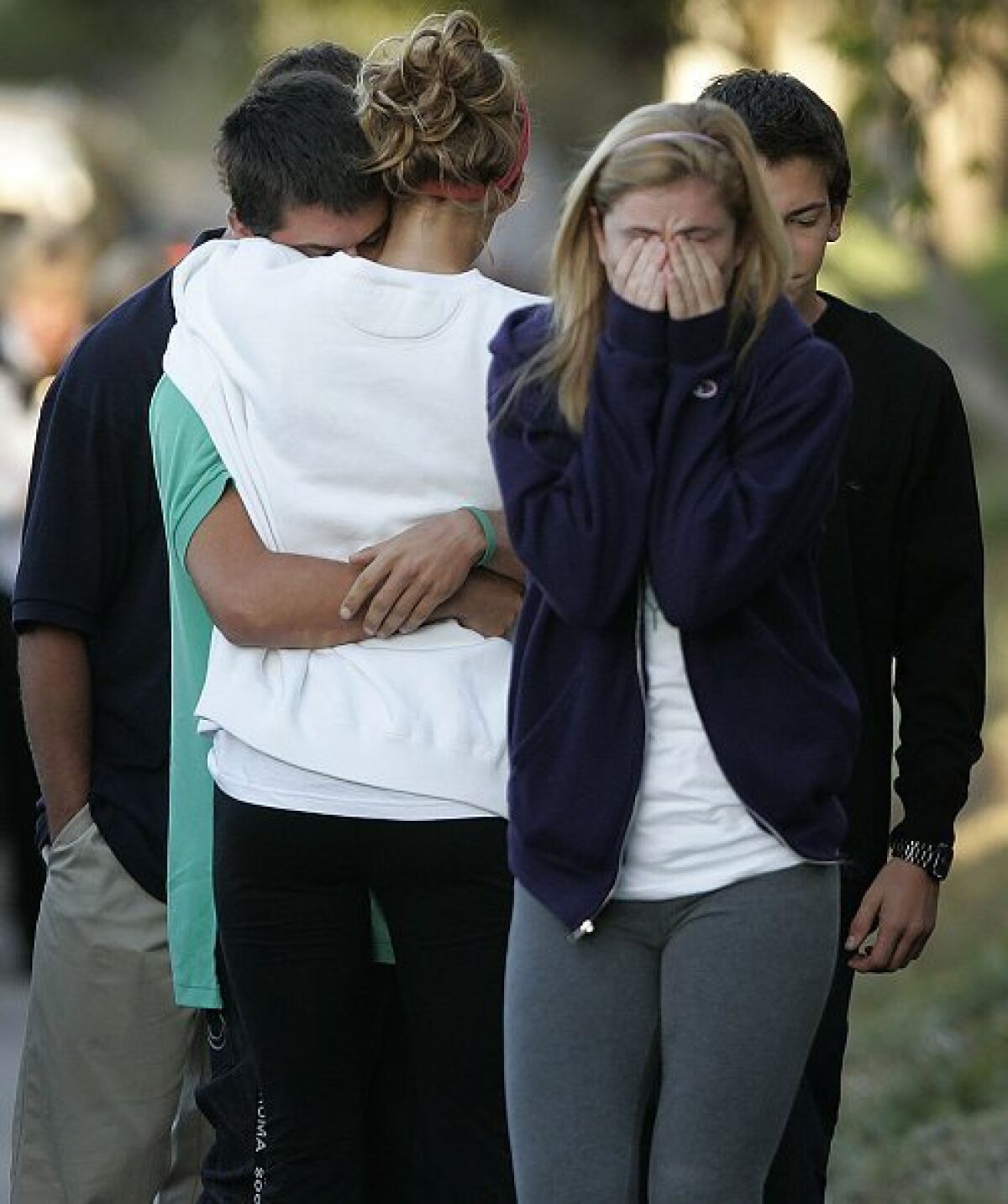 Santa Fe Christian students grieve over loss of a friend - The San